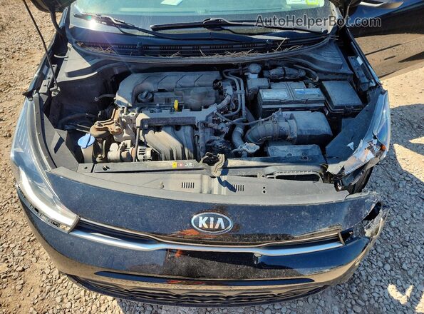 3KPA24AD2ME423912 2021 KIA RIO Black Rear interior view