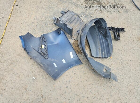 3KPA24AD2NE478541 2022 KIA RIO Blue Engine compartment view