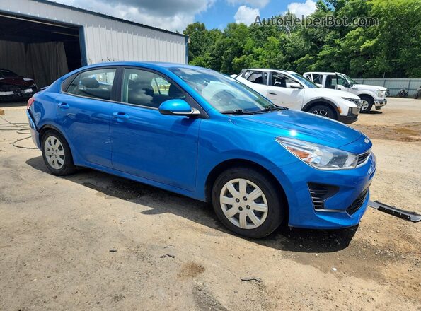 3KPA24AD2NE478541 2022 KIA RIO Blue Front right