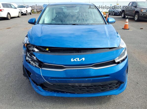 3KPA24AD2PE525165 2023 KIA RIO Синий Вид спереди