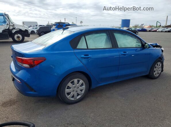 3KPA24AD2PE525165 2023 KIA RIO Синий Задняя правая четверть