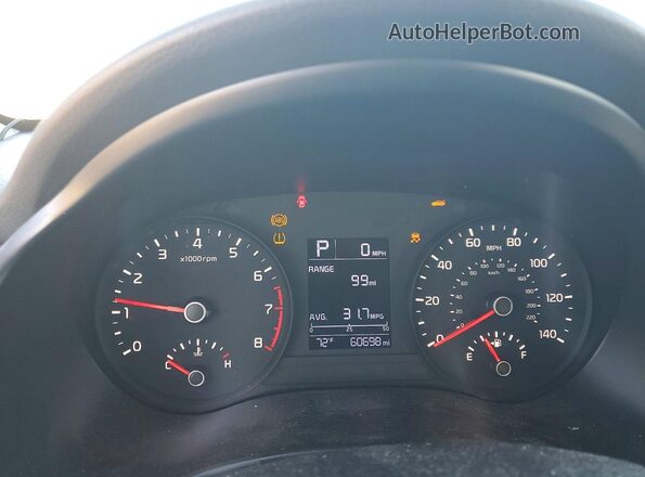 3KPA24AD2PE532391 2023 KIA RIO Red Instrument cluster view