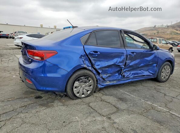 3KPA24AD3LE259584 2020 KIA RIO Blue Rear right