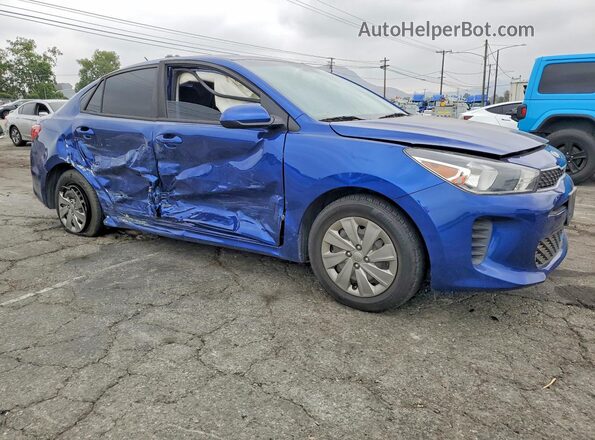 3KPA24AD3LE259584 2020 KIA RIO Blue Front right