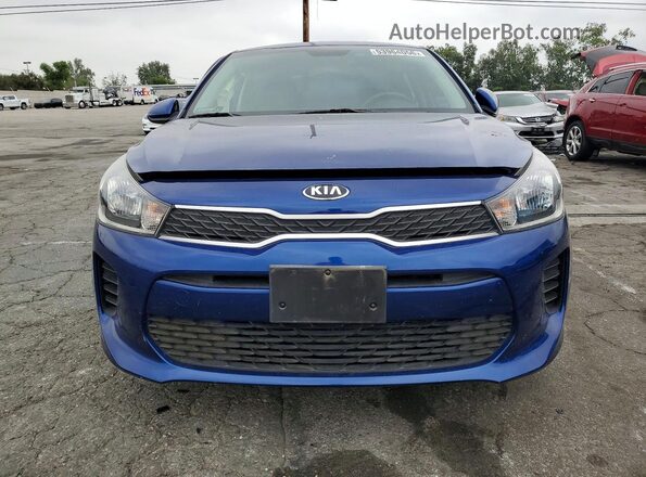 3KPA24AD3LE259584 2020 KIA RIO Blue Front view