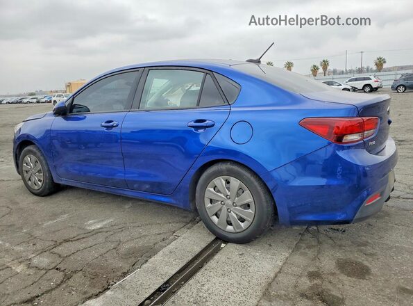 3KPA24AD3LE259584 2020 KIA RIO Blue Rear left