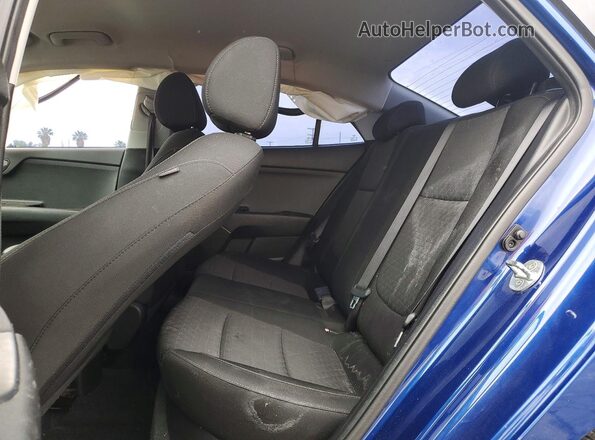 3KPA24AD3LE259584 2020 KIA RIO Blue Rear seats view