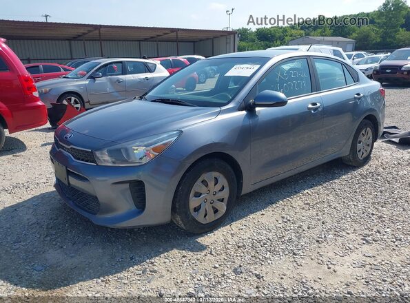 3KPA24AD3LE293296 2020 KIA RIO Серый Передняя левая четверть