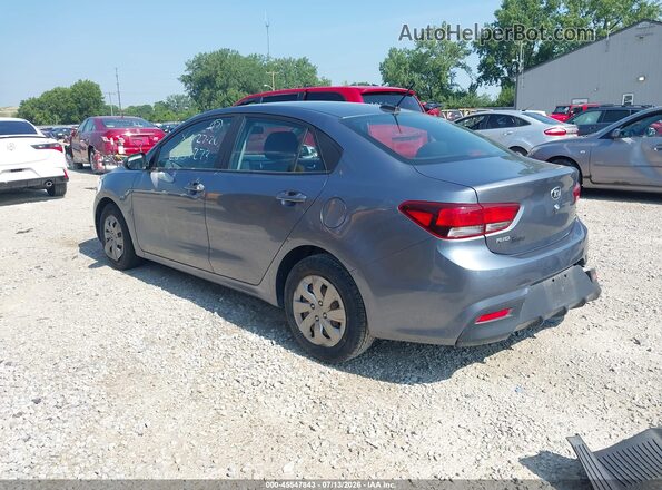 3KPA24AD3LE293296 2020 KIA RIO Серый Задняя левая четверть