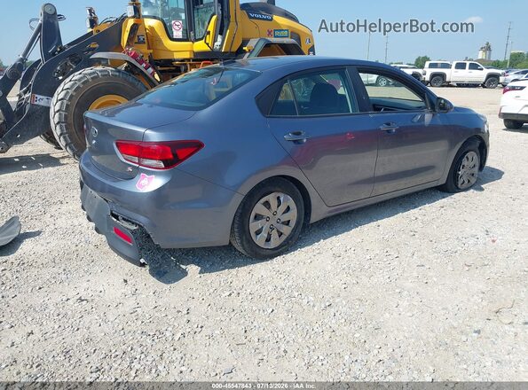 3KPA24AD3LE293296 2020 KIA RIO Серый Задняя правая четверть