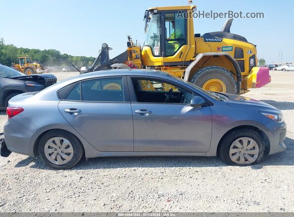 3KPA24AD3LE293296 2020 KIA RIO Серый Вид задней части салона
