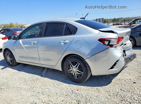 3KPA24AD3ME378480 2021 KIA RIO Silver Rear left