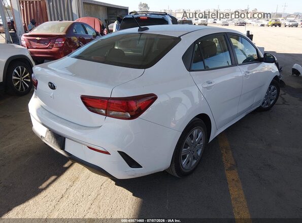 3KPA24AD3ME394128 2021 KIA RIO White Հետևի աջ