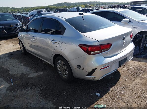 3KPA24AD3ME413406 2021 KIA RIO Silver უკანა მარცხენა