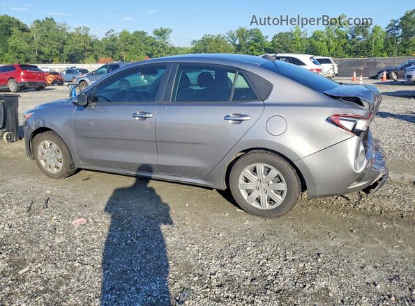 3KPA24AD3ME417858 2021 KIA RIO Gray Հետևի ձախ