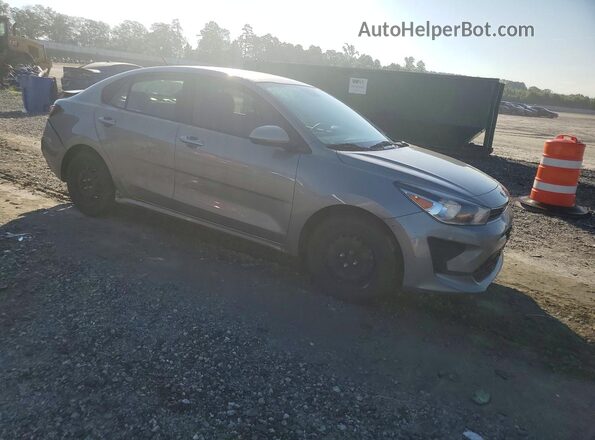 3KPA24AD3ME417858 2021 KIA RIO Gray Առջևի աջ