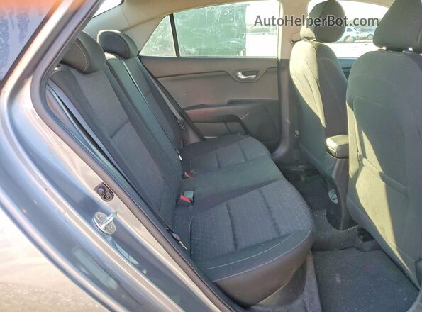 3KPA24AD3ME417858 2021 KIA RIO Gray Հետևի նստատեղերի տեսք
