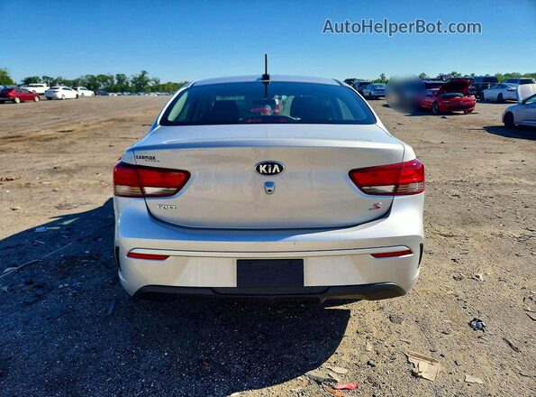 3KPA24AD3ME420758 2021 KIA RIO Silver Rear view