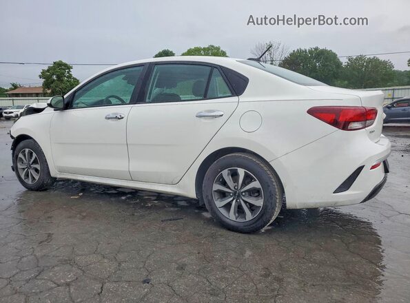 3KPA24AD3NE458203 2022 KIA RIO White Tył lewy
