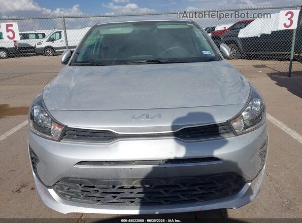 3KPA24AD3PE540502 2023 KIA RIO Silver Սարքավորումների վահանակի տեսք