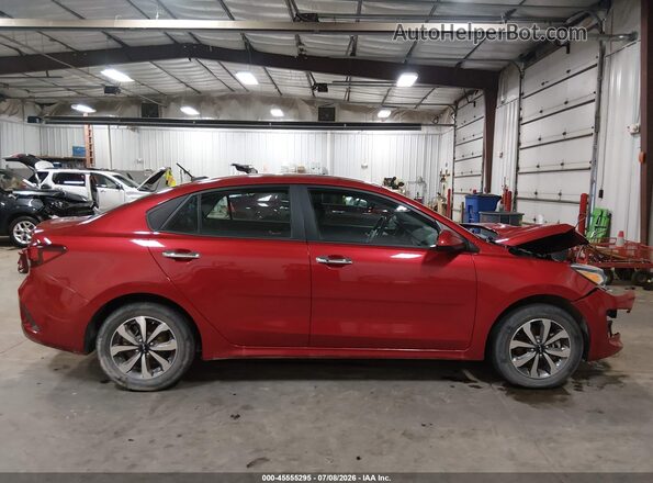 3KPA24AD3PE569644 2023 KIA RIO Red Սալոնի 360 աստիճան տեսք