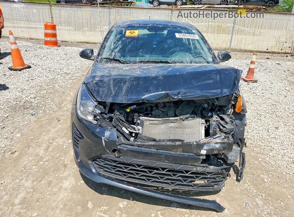 3KPA24AD3PE578912 2023 KIA RIO Black წინა ხედი