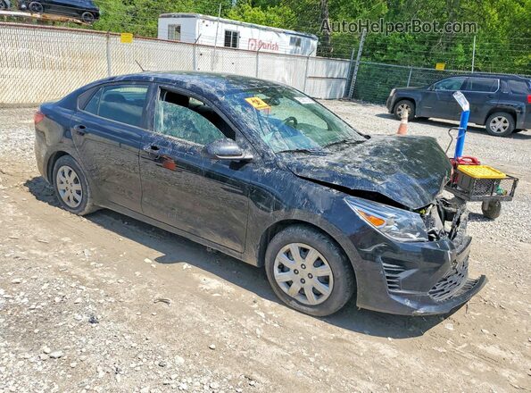 3KPA24AD3PE578912 2023 KIA RIO Black წინა მარჯვენა