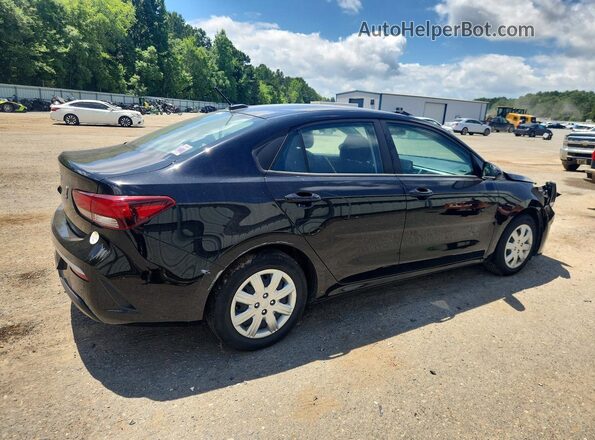 3KPA24AD3PE621595 2023 KIA RIO Black უკანა მარჯვენა