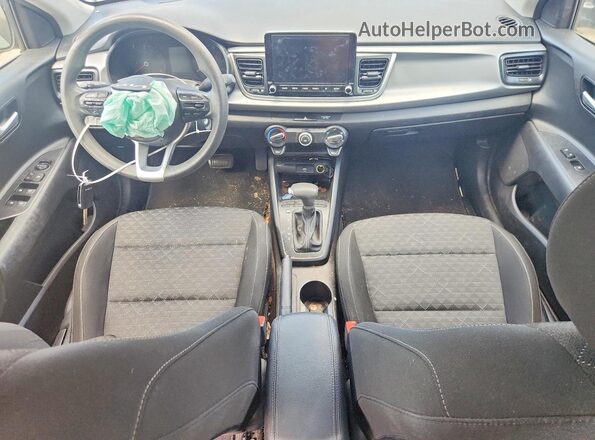 3KPA24AD3PE621595 2023 KIA RIO Black წინა პანელის ხედი