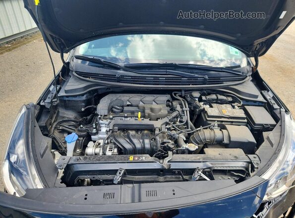 3KPA24AD3PE621595 2023 KIA RIO Black უკანა სალონის ხედი