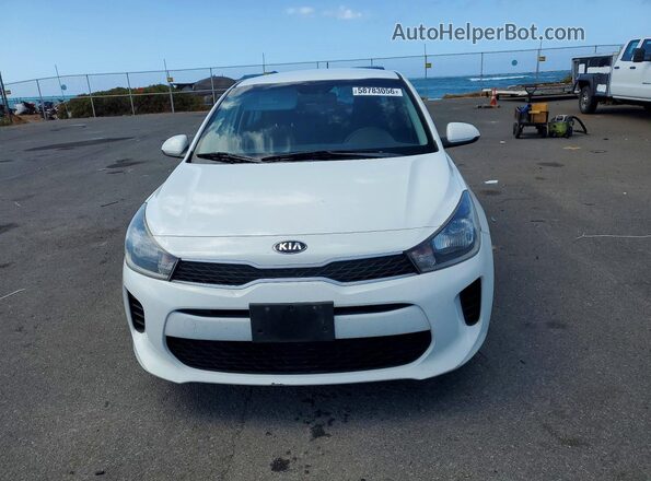 3KPA24AD4LE273557 2020 KIA RIO Белый Вид спереди