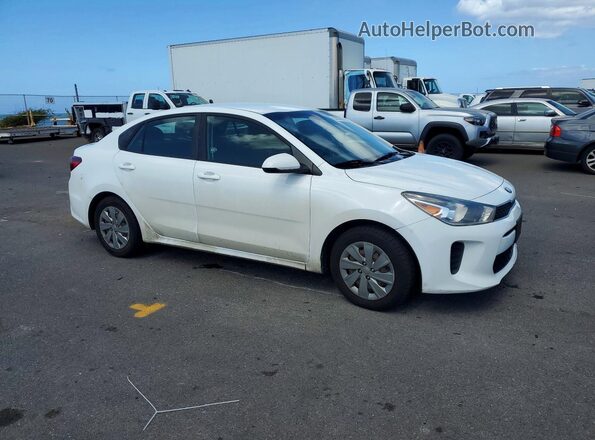 3KPA24AD4LE273557 2020 KIA RIO Белый Передняя правая четверть