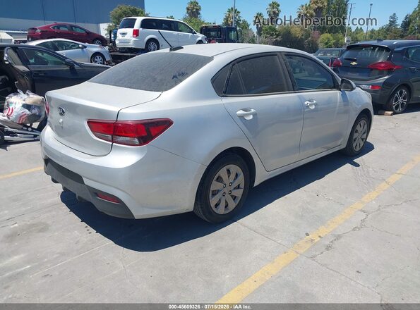 3KPA24AD4LE286292 2020 KIA RIO Silver Հետևի աջ