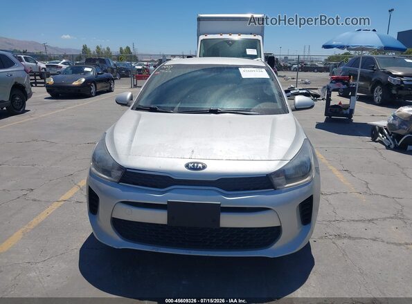 3KPA24AD4LE286292 2020 KIA RIO Silver Սարքավորումների վահանակի տեսք