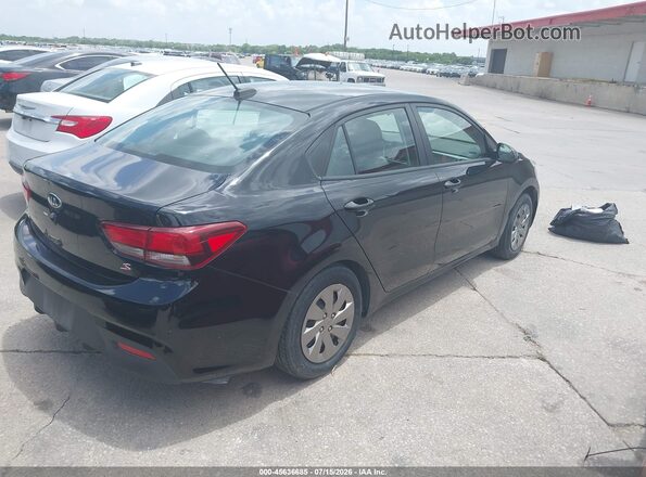 3KPA24AD4LE288074 2020 KIA RIO Black Trasero derecho