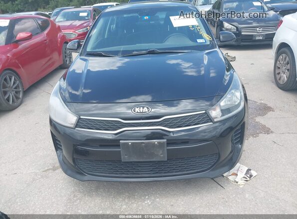 3KPA24AD4LE288074 2020 KIA RIO Black Vista del cuadro de instrumentos
