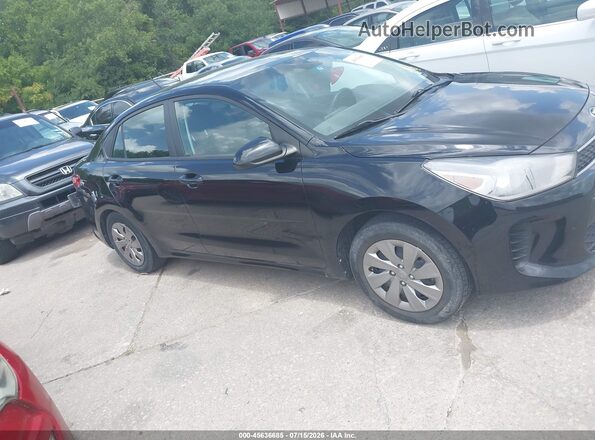 3KPA24AD4LE288074 2020 KIA RIO Black Vista interior trasera