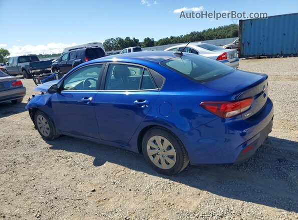 3KPA24AD4LE312194 2020 KIA RIO Blue Rear left