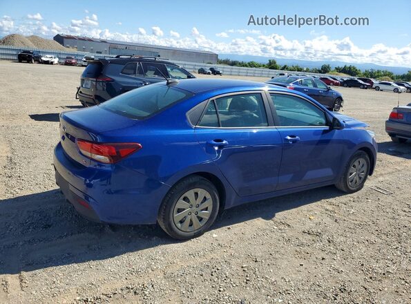3KPA24AD4LE312194 2020 KIA RIO Blue Rear right