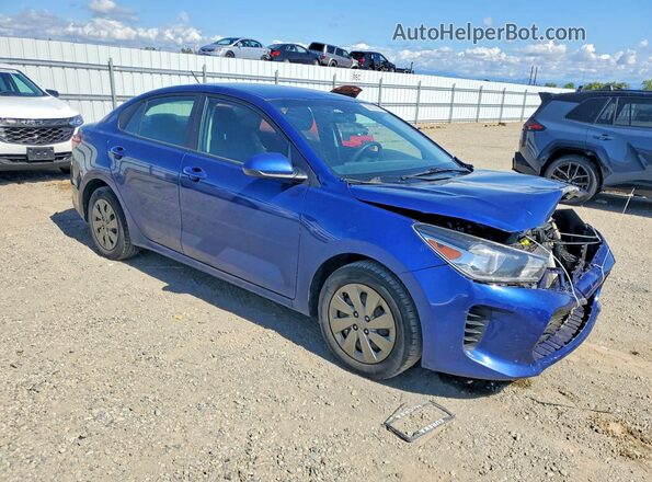 3KPA24AD4LE312194 2020 KIA RIO Blue Front right