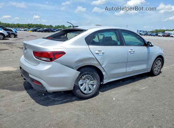 3KPA24AD4LE326967 2020 KIA RIO Silver Rear right