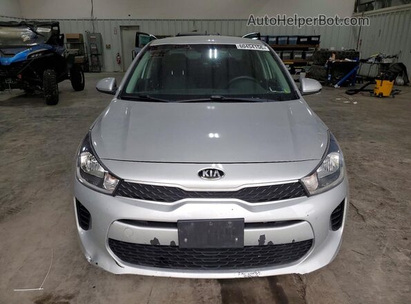 3KPA24AD4LE330047 2020 KIA RIO Silver Front view