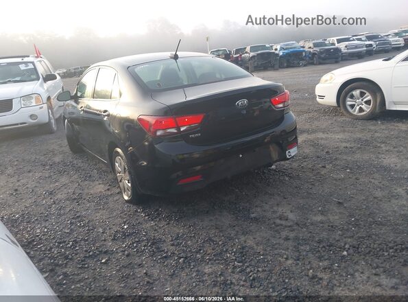 3KPA24AD4LE343655 2020 KIA RIO Black Հետևի ձախ