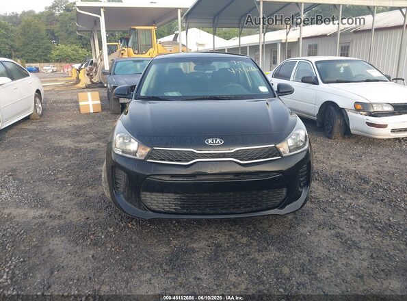 3KPA24AD4LE343655 2020 KIA RIO Black Սարքավորումների վահանակի տեսք