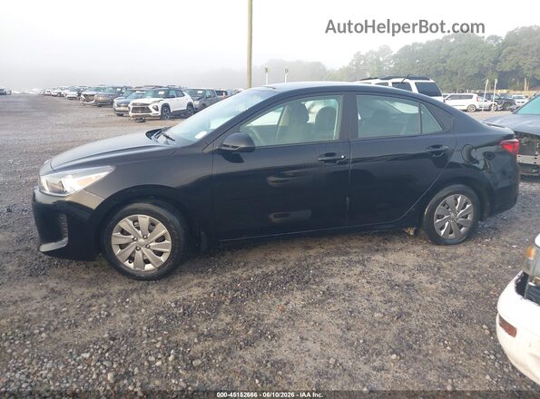 3KPA24AD4LE343655 2020 KIA RIO Black Սալոնի 360 աստիճան տեսք