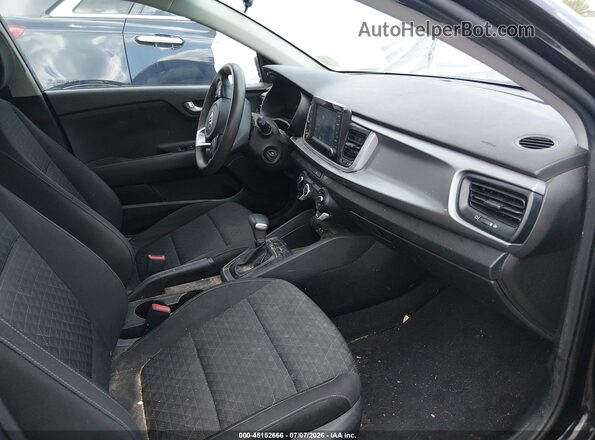 3KPA24AD4LE343655 2020 KIA RIO Black Սալոնի դիմացի տեսք