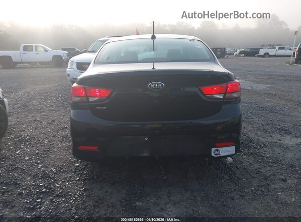 3KPA24AD4LE343655 2020 KIA RIO Black 