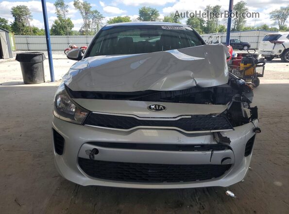 3KPA24AD4LE353165 2020 KIA RIO Silver Front view