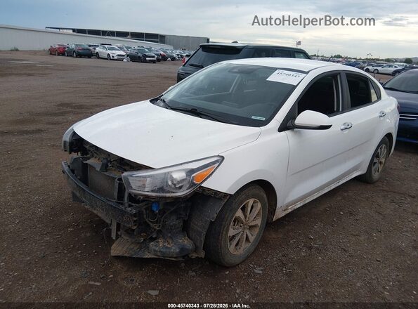 3KPA24AD4NE442544 2022 KIA RIO White Przód lewy