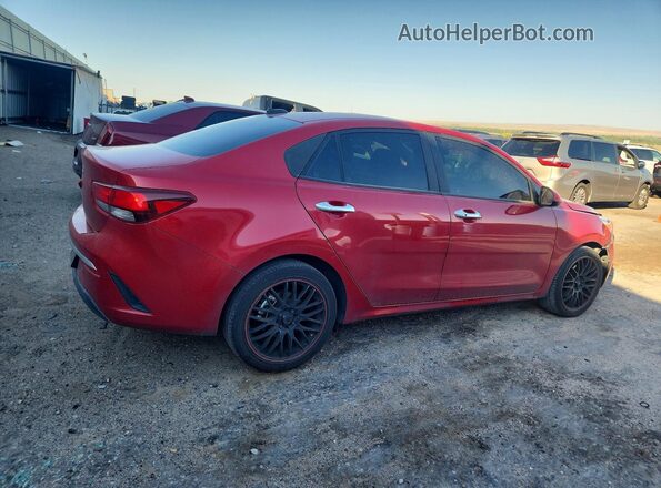 3KPA24AD4NE483417 2022 KIA RIO Red Tył prawy